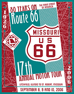 2006 Motor Tour T-shirt Design