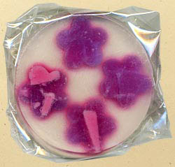 Embedded Confetti Flowers Soap Bar