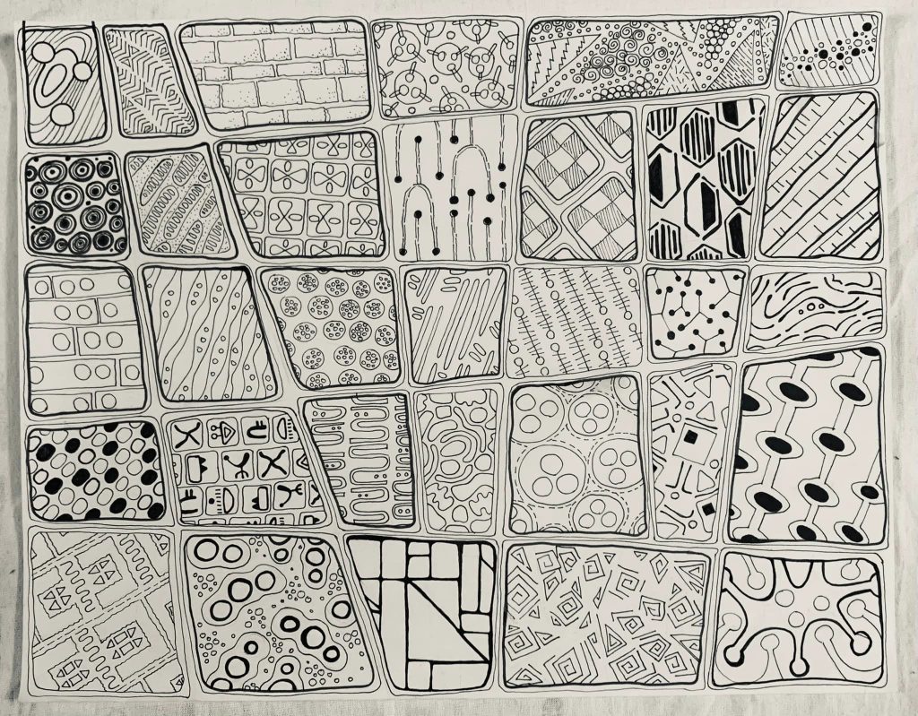 Zentangle - fun with doodling - Carolyn Hasenfratz Design